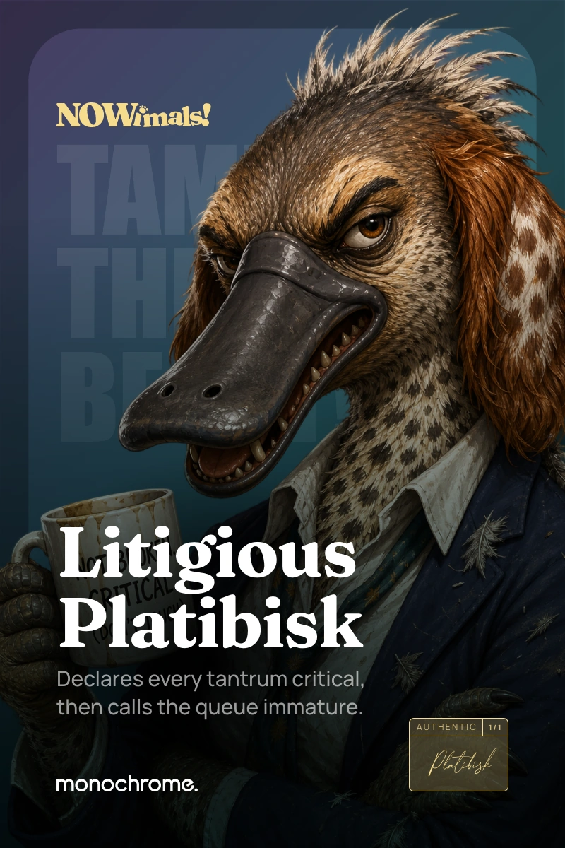 Litigious Platibisk