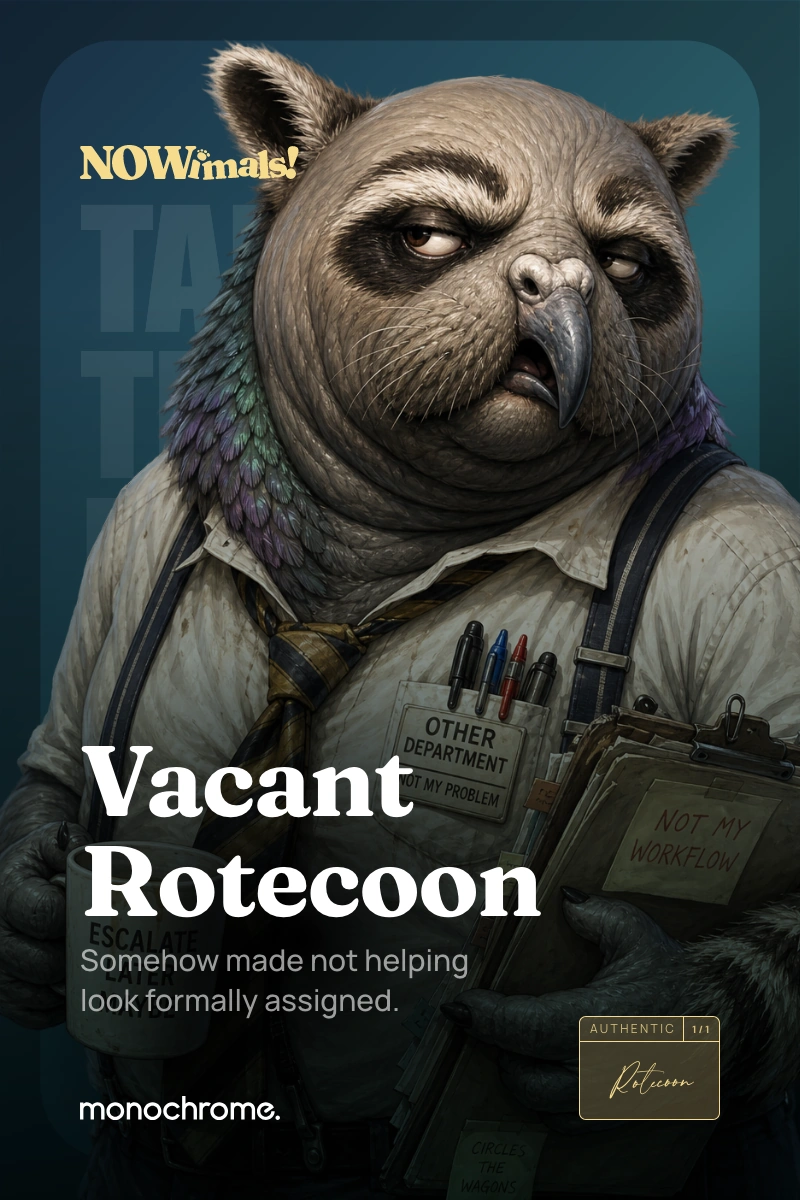 Vacant Rotecoon