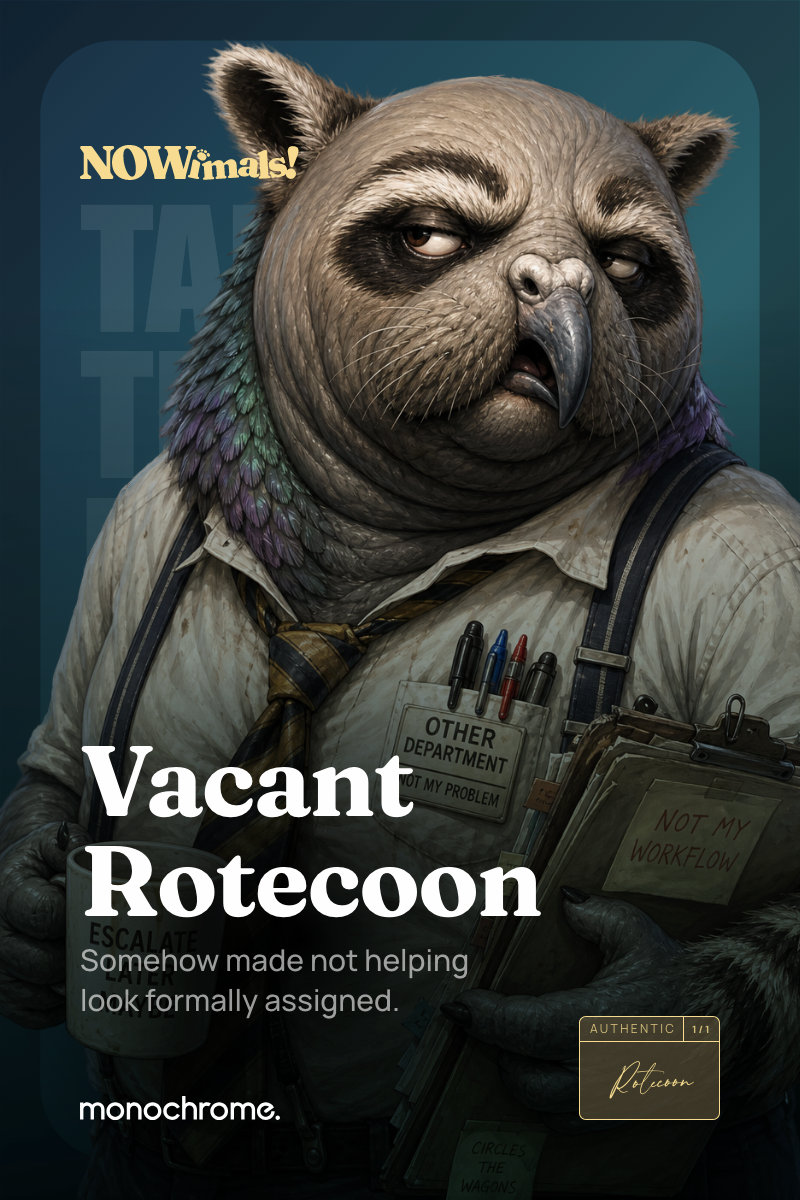 Vacant Rotecoon